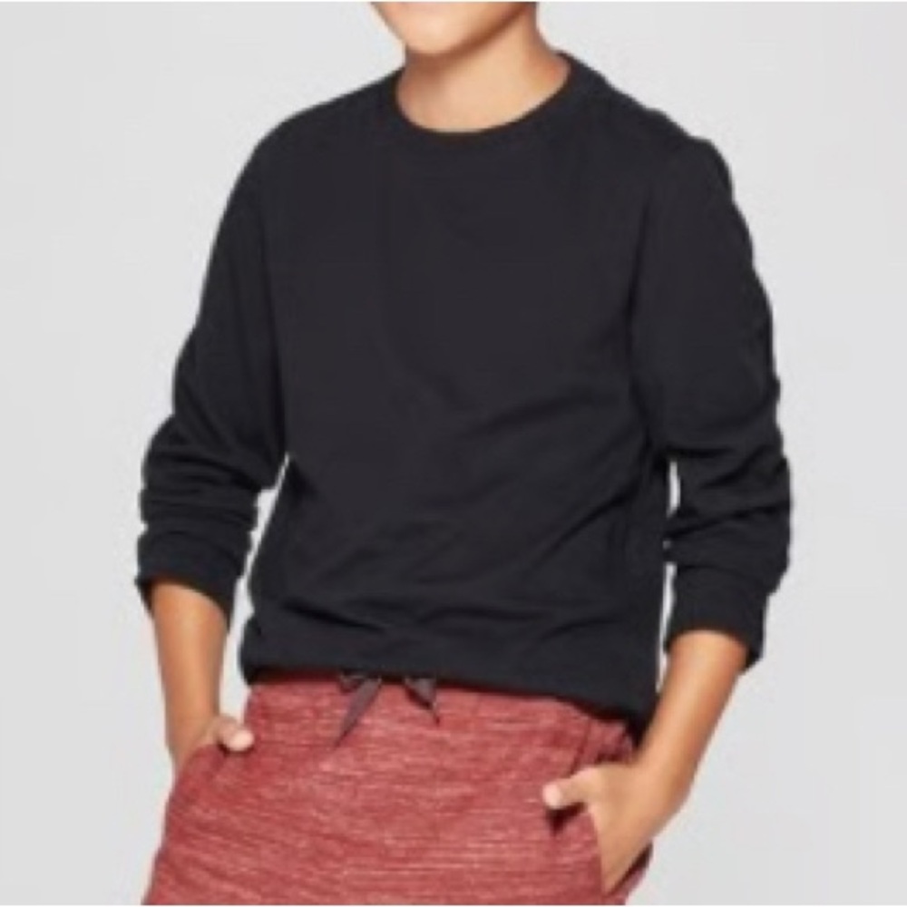 🔸Cat & Jack Youth Essential Long Sleeve Tee, Boy’s Medium (8-10)🔸